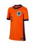 Günstige Niederlande Matthijs de Ligt #3 Heimtrikot Damen EM 2024 Kurzarm